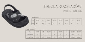 Ipanema Sandałki dziecięce sportowe obuwie z tworzywa Ipanema Cute Blue R.25/26 5