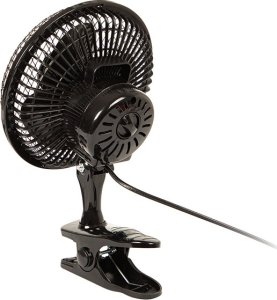 Wentylator Blow 44-023# Wentylator biurkowy 6"/15cm klips 25w 2w1 czarny 2