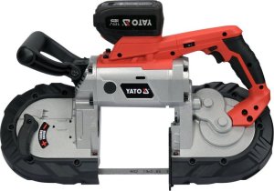 Yato PIŁA TAŚMOWA KORPUS 18V, 4.0AH + ŁADOWARKA 1