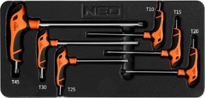 Neo KLUCZE TORX 6SZT.WKŁADKA. 1