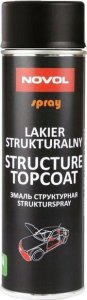 Novol LAKIER STRUKTURALNY CZARNY 500 ML 1