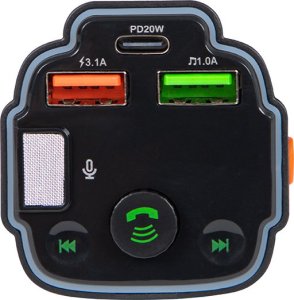 Transmiter FM Blow 74-176# Transmiter fm blow bt zestaw głośnomówiący + pd20w 2