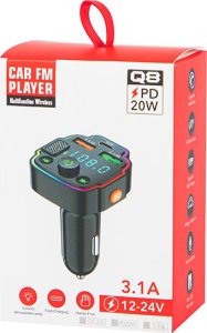 Transmiter FM Blow 74-176# Transmiter fm blow bt zestaw głośnomówiący + pd20w 4