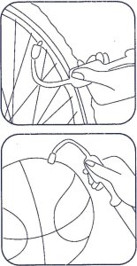 Dunlop POMPKA DO PIŁEK 23,5CM Z IGŁĄ I AKCESORIAMI DWUKIERUNKOWA DUNLOP 6