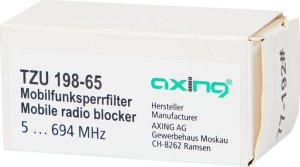 Axing Filtr LTE/5G AXING TZU 198-65, 5-694 MHz 2
