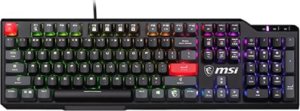 Klawiatura MSI MSI | VIGOR GK41 DUSK LR US | Gaming keyboard | Wired | US | Black | Kailh Red one size 1