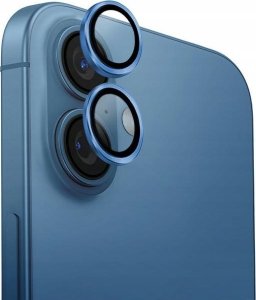 Uniq UNIQ Optix Aluminium Camera Lens Protector iPhone 16 6.1" / 16 Plus 6.7" pearl blue szkło na obiektyw aparatu z aplikatorem 1