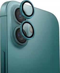 Uniq UNIQ Optix Aluminium Camera Lens Protector iPhone 16 6.1" / 16 Plus 6.7" emerald szkło na obiektyw aparatu z aplikatorem 1