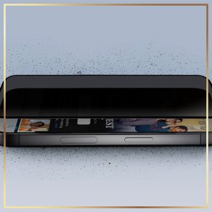 Uniq UNIQ Optix Privacy iPhone 16 Pro Max 6.9" prywatyzujące szkło hartowane z aplikatorem 3
