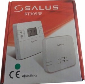 Salus Salus bezprzewodowy, natynkowy elektroniczny termostat RT305RF, dobowy 4