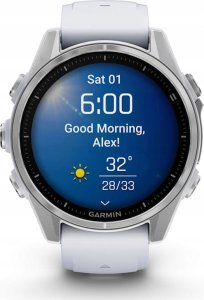 Zegarek sportowy Garmin Fenix 8 AMOLED Biały  (010-02903-00) 10