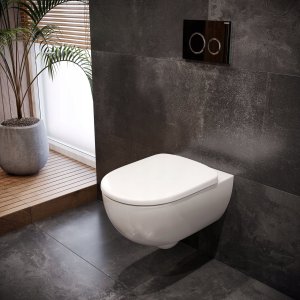 Miska WC Alkotest 502.793.00.1 / GEBERIT / SELNOVA PREMIUM / WISZĄCA MISKA WC  Z DESKĄ DUROPL WOLNOOP / UKRYTY MONTAŻ 7