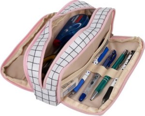 Piórnik Maaleo Piórnik rozkładany potrójny - w kratkę Maaleo24514 6