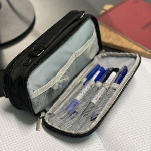 Piórnik Maaleo Piórnik rozkładany podwójny - czarny Maaleo 24516 11