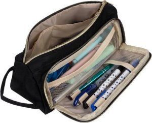 Piórnik Maaleo Piórnik rozkładany podwójny - czarny Maaleo 24502 5