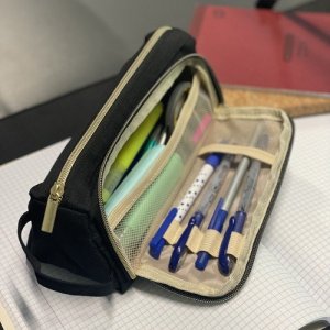 Piórnik Maaleo Piórnik rozkładany podwójny - czarny Maaleo 24502 10