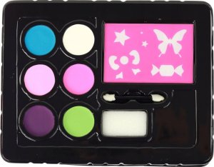 LeanToys Zestaw Do Malowania Twarzy Dla Dzieci Szablony Farby LEAN TOYS 2