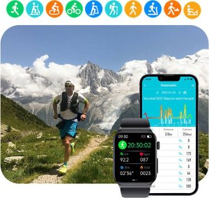 Smartwatch Active Band SMARTWATCH ZEGAREK MENU WODOODPORNY PULS SPORT E500 10