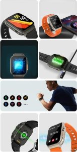 Smartwatch Active Band SMARTWATCH ZEGAREK PL ROZMOWY WODOODPORNY SPORTOWY A70 5