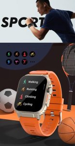 Smartwatch Active Band SMARTWATCH ZEGAREK PL ROZMOWY WODOODPORNY SPORTOWY A70 6