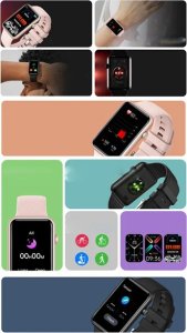 Smartwatch Active Band SMARTWATCH ZEGAREK SMARTBAND MENU POLSKIE DAMSKI ROZMOWY MĘSKI SMART WATCH HT5Pro 12