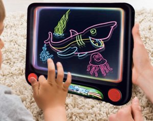 Verk Tablet graficzny do rysowania znikopis led neon Tablet graficzny do rysowania znikopis led neon 4