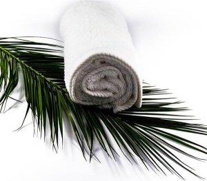 Yeye Ręcznik bawełniany na saunę 100% naturalna bawełna Yeye 50x100 450 Ecru 3