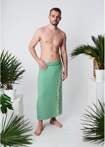 Yeye Ręcznik hammam DAMLA 100% bawełna YEYE Granatowy 15