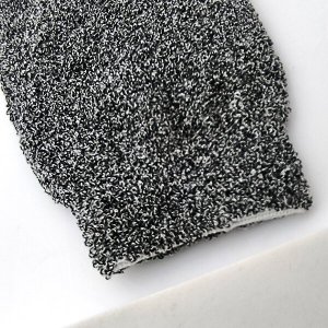 Yeye Rękawica z włókien konopnych do peelingu szara YEYE 3