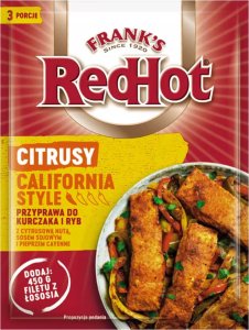 Frank's Red Hot Citrusy Przyprawa do kurczaka i ryb 20 g 1