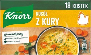 KNORR Knorr Rosół z kury 180 g (18 x 10 g) 1