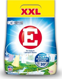 Henkel 3x Proszek do prania E do białych i jasnych tkanin XXL 60 prań 3,3kg 2