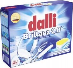 DALLI 2x Tabletki do zmywarki DALLI All-in-1 40 szt 1