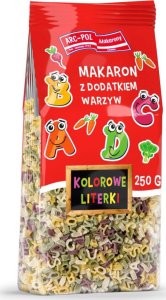 Arc-Pol Makaron kolorowe literki 250 g 1