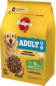 Pedigree Pedigree Adult Sucha karma dla psów z drobiem i warzywami 2,6 kg 1