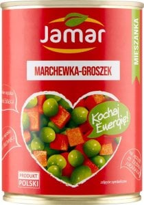 Jamar Jamar Mieszanka marchewka-groszek 380 g 1