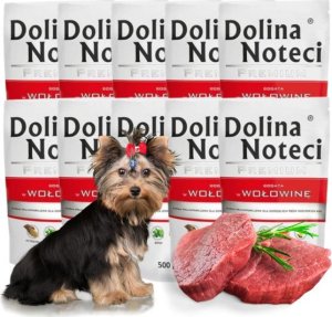 Dolina Noteci Dolina Noteci Premium 10x500g - mokra karma wołowina dla psa 1