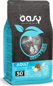 Oasy OASY - Karma dla psa 2,5kg Adult Small z rybą 1