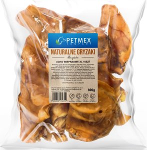 Petmex PETMEX - Ucho wieprzowe XL gryzak naturalny 80g 10szt 1