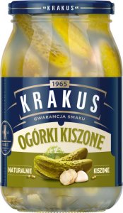 Krakus Krakus Ogórki kiszone 860 g 1