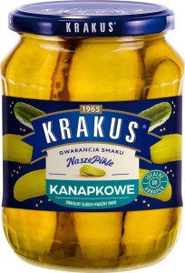 Krakus Krakus Ogórki konserwowe kanapkowe 670 g 1