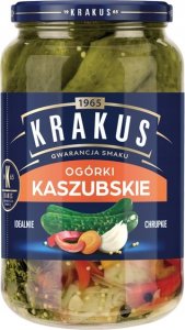 Krakus Krakus Ogórki konserwowe kaszubskie 870 g 1