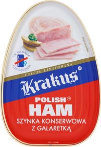 Krakus Krakus Szynka konserwowa z galaretką 455 g 1