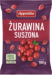 Appetira Żurawina suszona 100 g 1