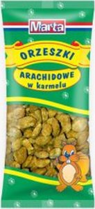 Marta Orzeszki arachidowe w karmelu 70 g 1