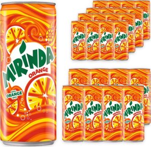 Mirinda Orange Napój gazowany 330 ml x 24 sztuk 1