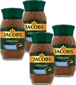 Jacobs Jacobs Krnung Decaff Kawa bezkofeinowa rozpuszczalna 100 g x 4 sztuki 1