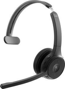 Słuchawki Cisco Cisco Headset 721 - Headset - On-Ear - Bluetooth - kabellos - Carbon Black - Cisco Webex Certified 1