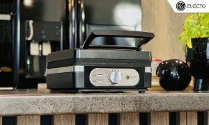 Gofrownica Electo gofrownica 2000w xxl 2 gofry z regulacją temperatury puszyste gofry solidna 2