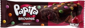 Papita Papita Ciasteczko Brownie z nadzieniem wiśniowym 40 g 1